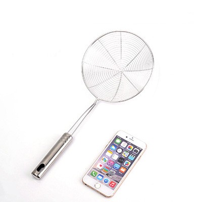 Stainless steel nine bead line leakage without magnetic spoon filter net dumpling hot pot scoop kitchen cooking utensils net leakage