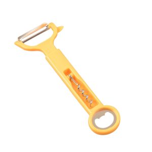 Kitchen fruit peeler fruit and vegetable peeler melon fruit knife multifunctional plane peeler wine beer bottle opener